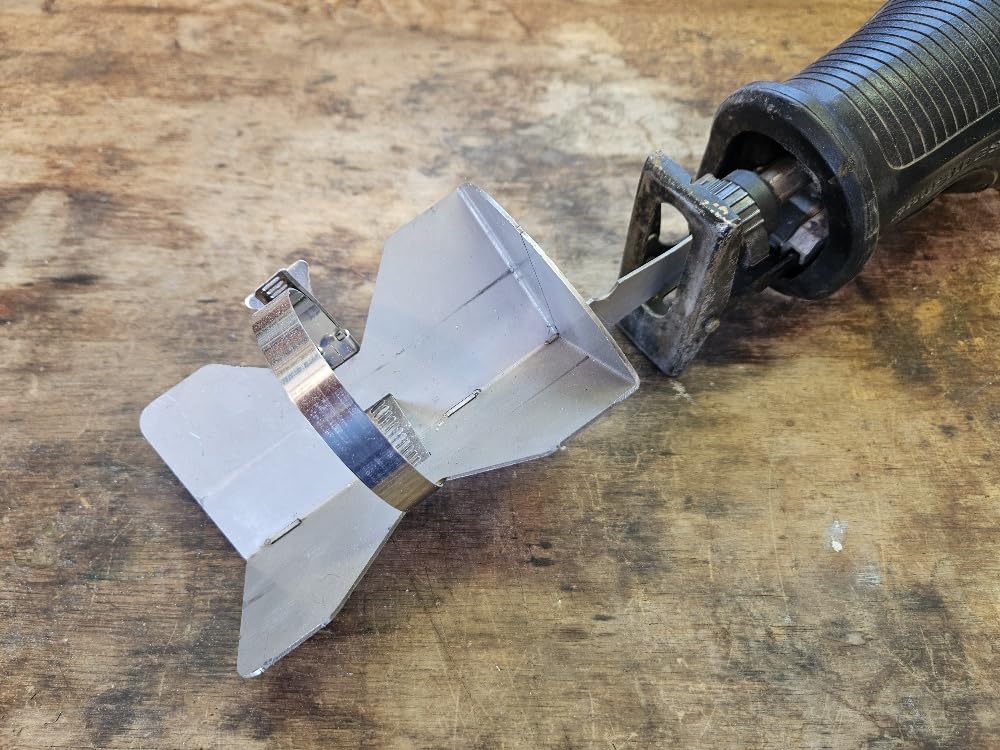 Spray Paint Can Shaker for Reciprocating Saw: Paint Can Shaker with One-Click Adjustment for DIYer - Paint Shaker Machine Made of Stainless Steel Fits 2