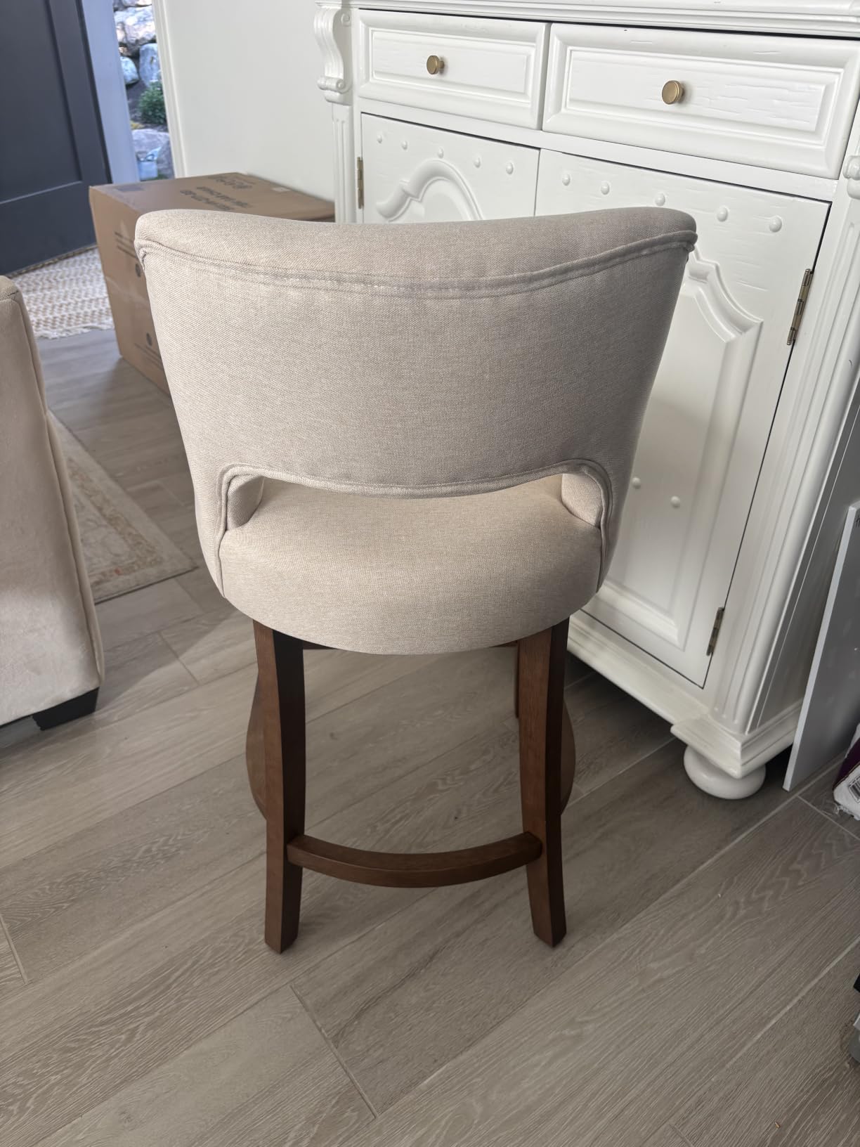 VKNOW Bar Stools Set of 2, 26
