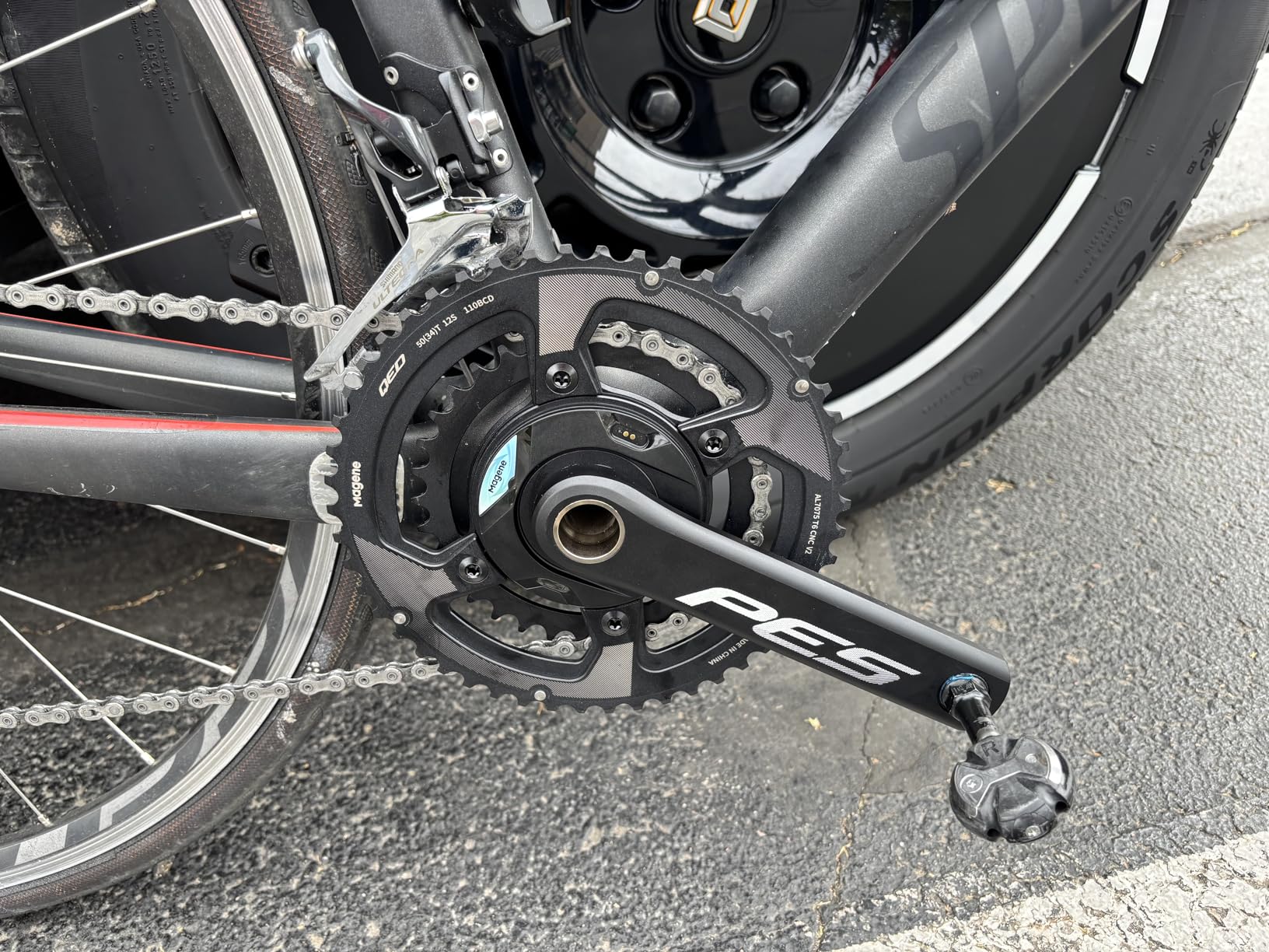 Magene PES P505/P515 Power Meter Crankset, ±1% Accuracy, ANT+/Bluetooth customer photo 1