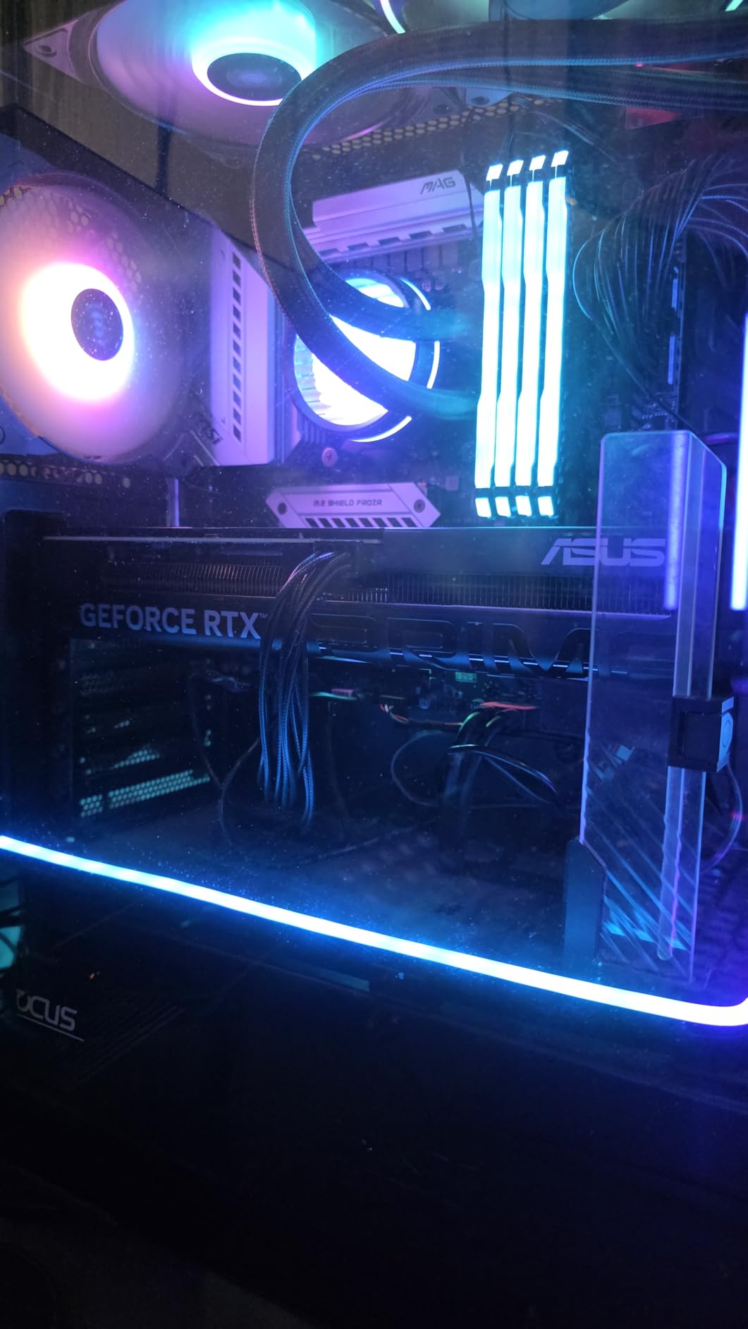 ASUS TUF Gaming NVIDIA GeForce RTX 5060 Ti 8GB GDDR7 OC Edition Graphics Card (PCIe 5.0, HDMI/DP 2.1, 3.1-Slot, Military-Grade Components, Protective PCB Coating, Axial-tech Fans), 3 Year Warranty customer photo 2