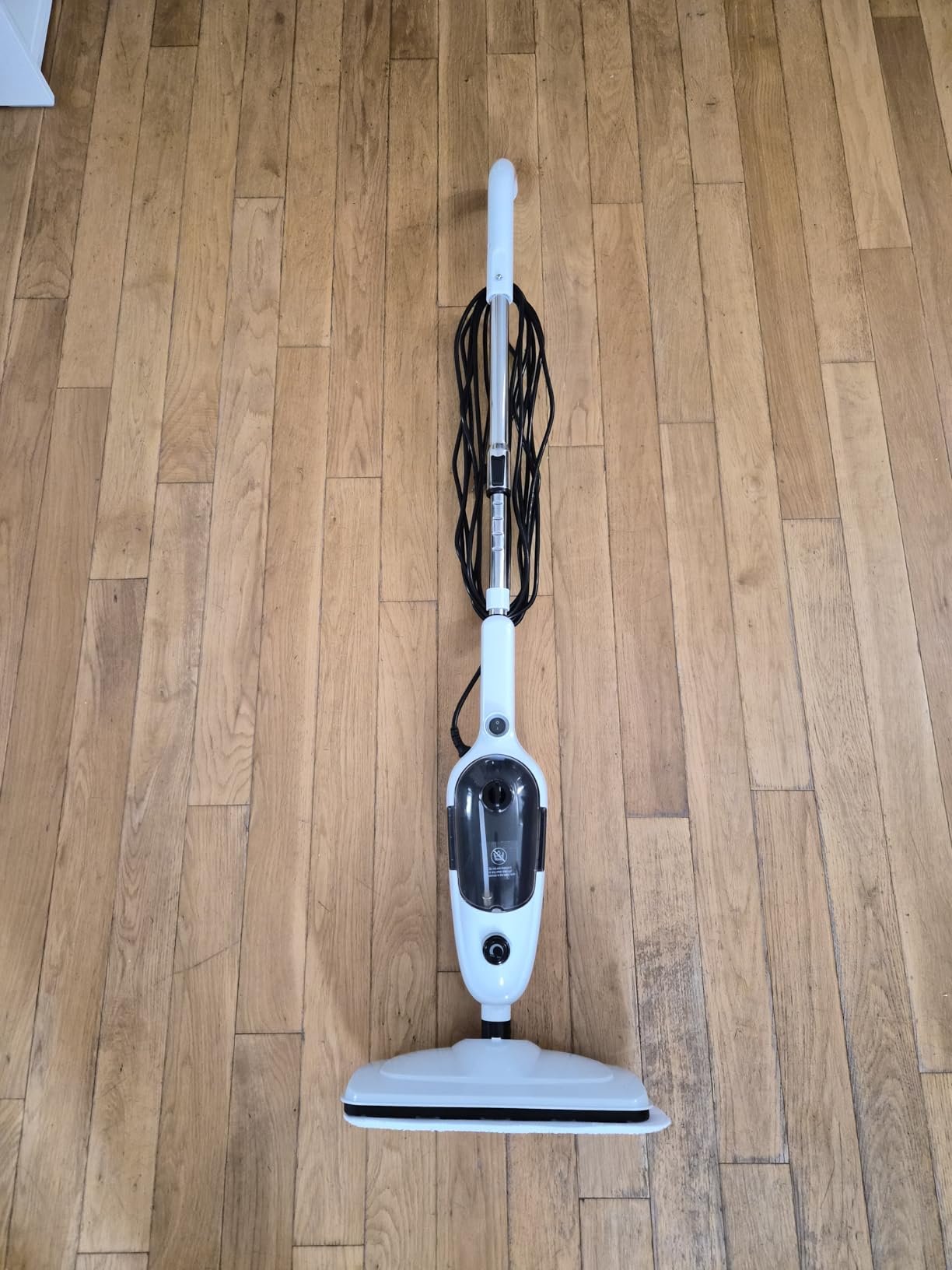 11-in-1 Steam Mop, Powerful Handheld Steam Cleaner for Home with 23FT Cord & 15.2 OZ Water Tank, 3 Steam Modes MultiPurpose Steam Mop for Hardwood Floors, Clothes, Tile, Windows, Carpet customer photo 1