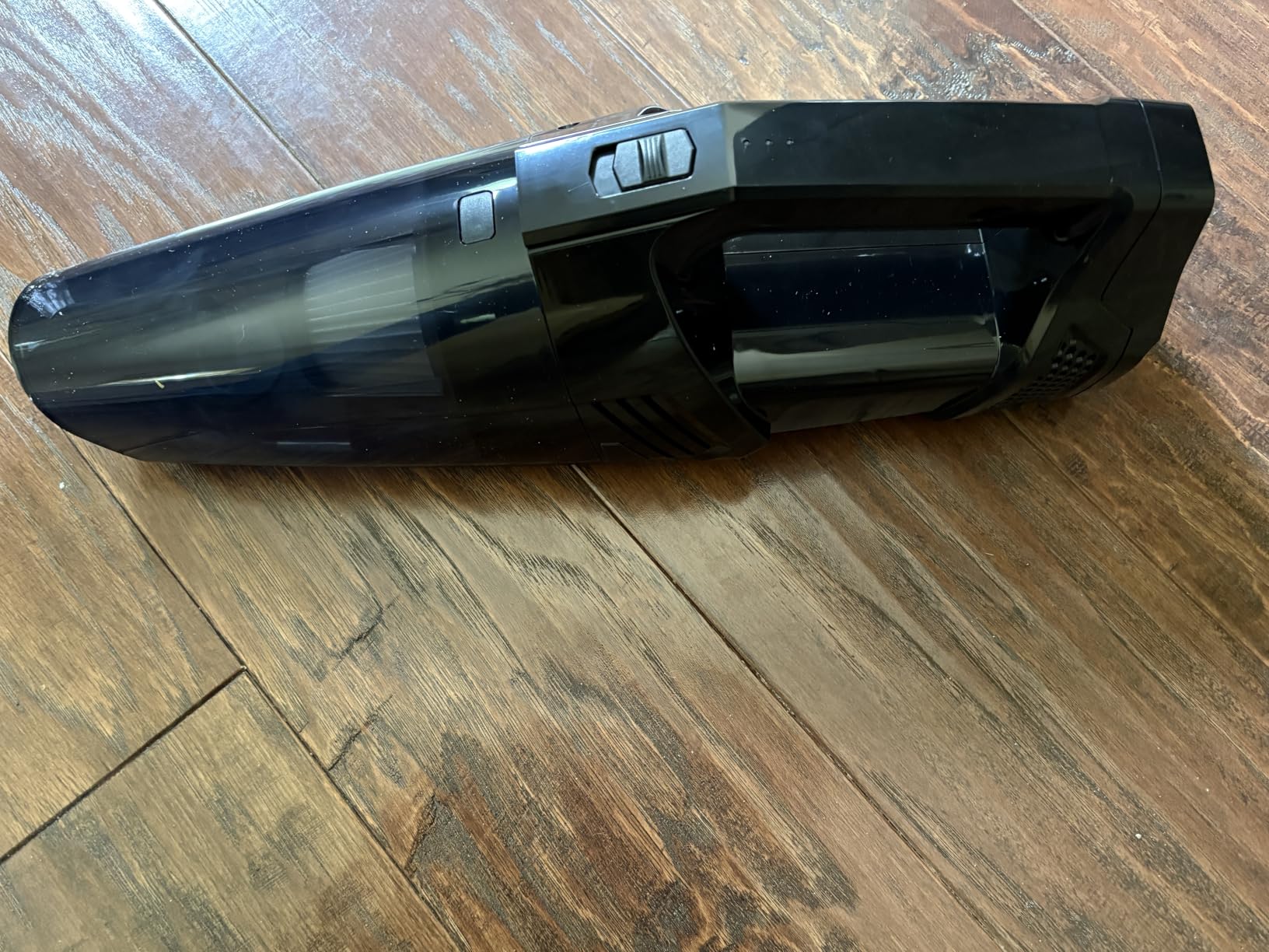 Blestan Handheld Vacuum Cordless Portable Car Vacuum with LED Light, High Power Suction, 3 in 1, Lightweight Rechargeable Hand Vacuum, Hand Held Vacuum Cleaner for Car Home Office, Pet Hair, Black customer photo 2