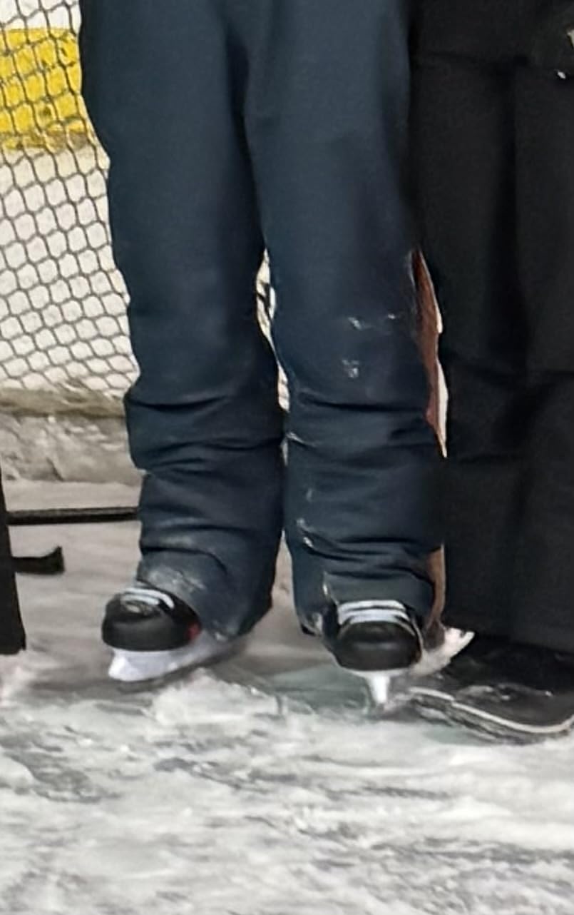 5th Element Stealth Ice Hockey Skates - Perfect for Recreational Ice Skating and Hockey - True-to-Size Fit and Moisture Resistant Liner Ice Skates for Men customer photo 1