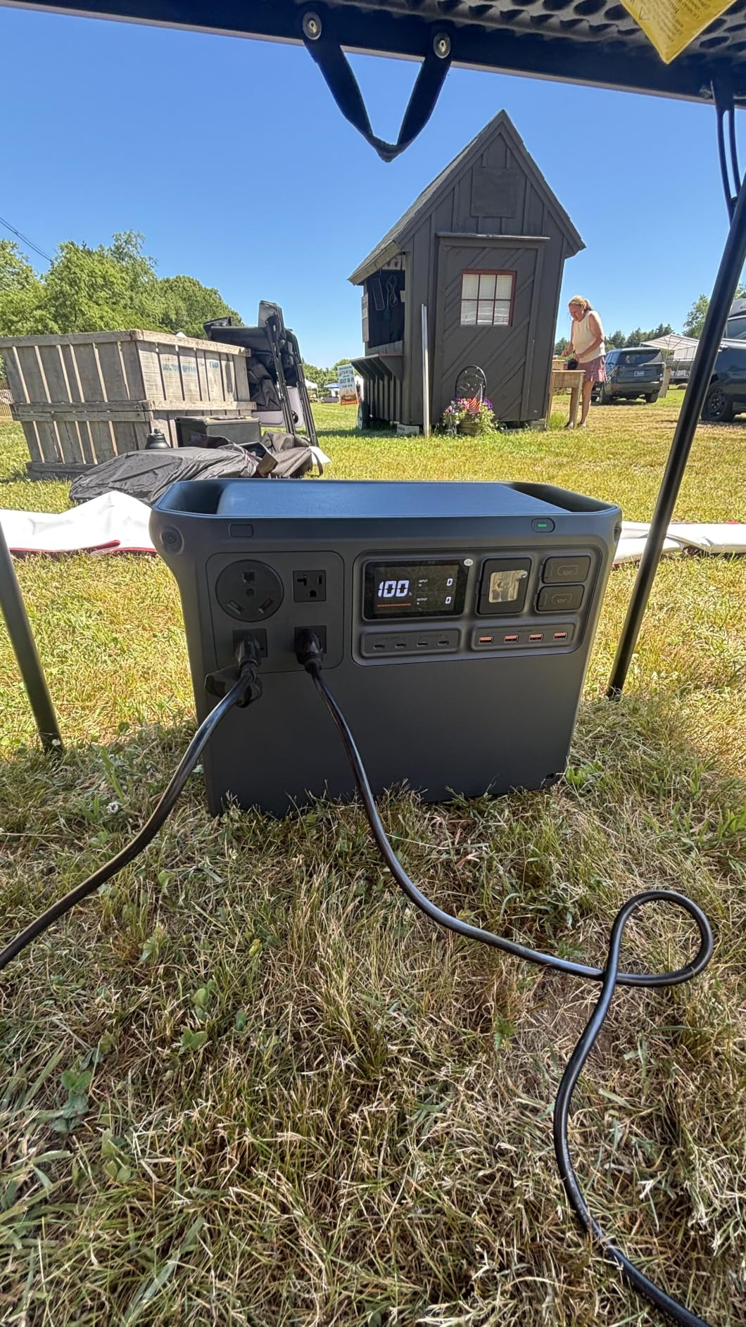 DJI Power 2000 Portable Power Station, 2048Wh LFP Battery customer photo 1