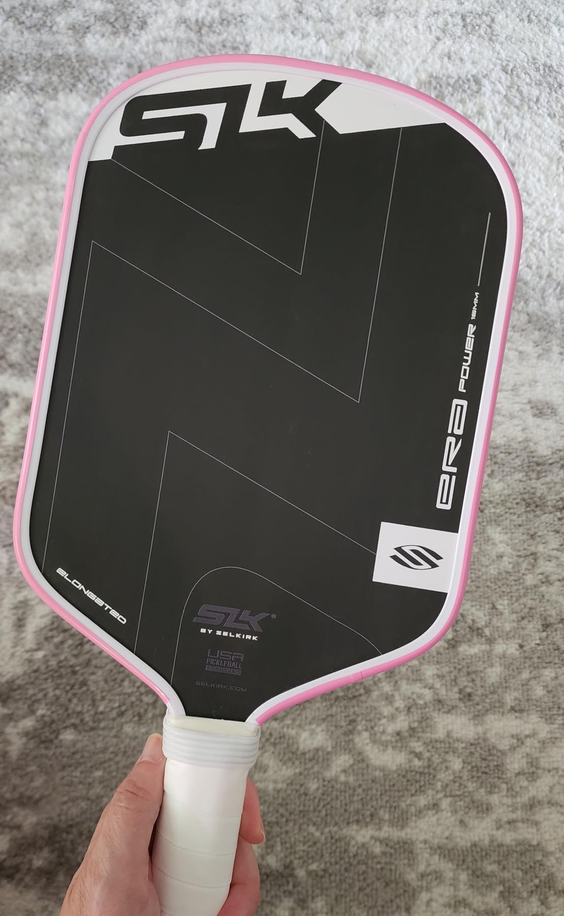 Selkirk Sport SLK ERA Power Pickleball Paddle | Carbon Fiber & Fiberglass Hybrid Face for Power, Spin & Control | Dynamic Fusion Core | Professional Pickleball Paddles for Aggressive Players customer photo 1