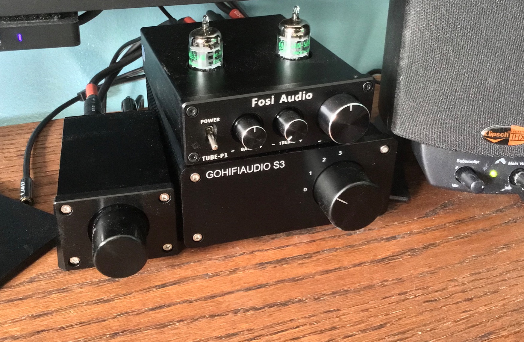 Nobsound XLR Variable Audio Attenuator: Balanced Passive Preamp - Stereo Audio Volume Controller for Signal Optimization with ALPS RK27 - for Critical Listening Audiophiles customer photo 1