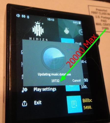 HIDIZS AP80 Pro-X MP3 Player with Bluetooth, Digital Audio Player, Dual ESS9219C Dac Chips, 0.0015% THD+N, DSD256 Native Decoding, MQA LDAC, FLAC, Black customer photo 2