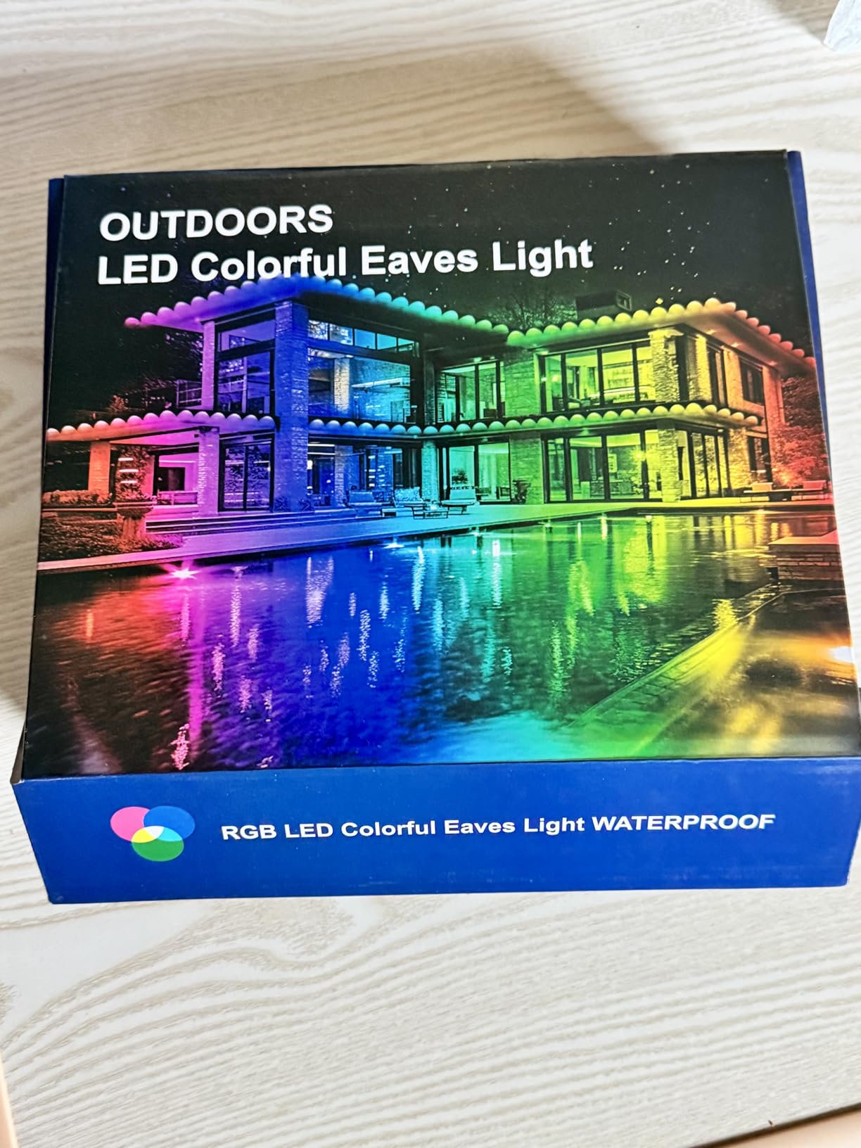 XINKAITE 150ft Permanent Outdoor Lights for House, 2025 Eave Lighting with App/Remote Control, IP67 Waterproof smartlight for Christmas, Halloween, Holiday, Party, Daily customer photo 1