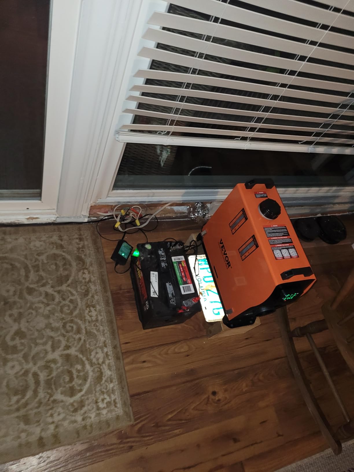 VEVOR 8KW Diesel Heater All in One, DC12-24V, Fast Heating Diesel Air Heater with Remote Control and Color Digital Display, Low Noise, Voice Announcement, for RV, Truck, Camper, Van, Boat and Trailer customer photo 1