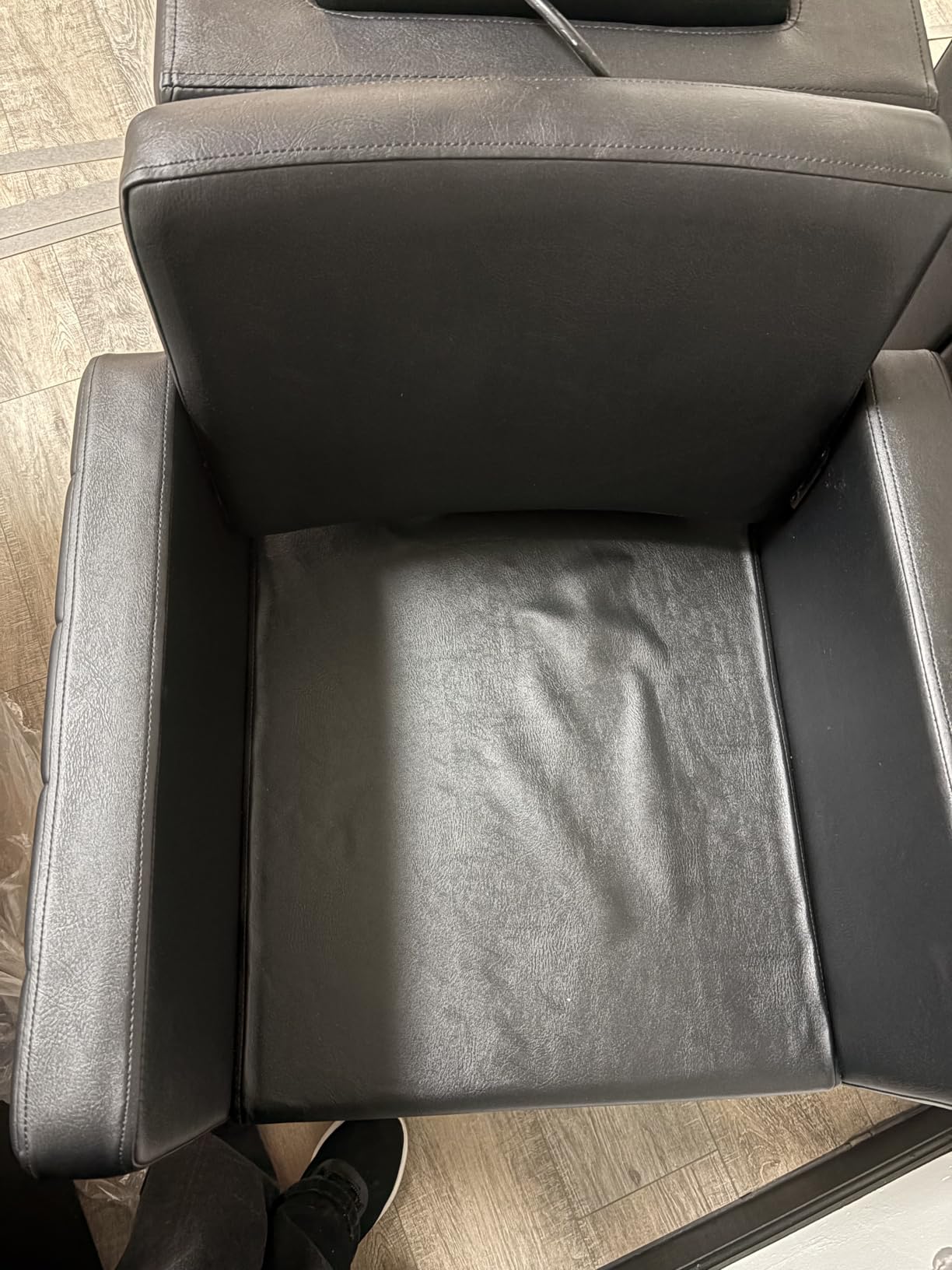 OmySalon Dryer Chairs for Salon, Professional Hair Dryer Chair Fit for Hooded Dryer, Extra Wide Seat, Beauty Salon Barbershop Furniture customer photo 2