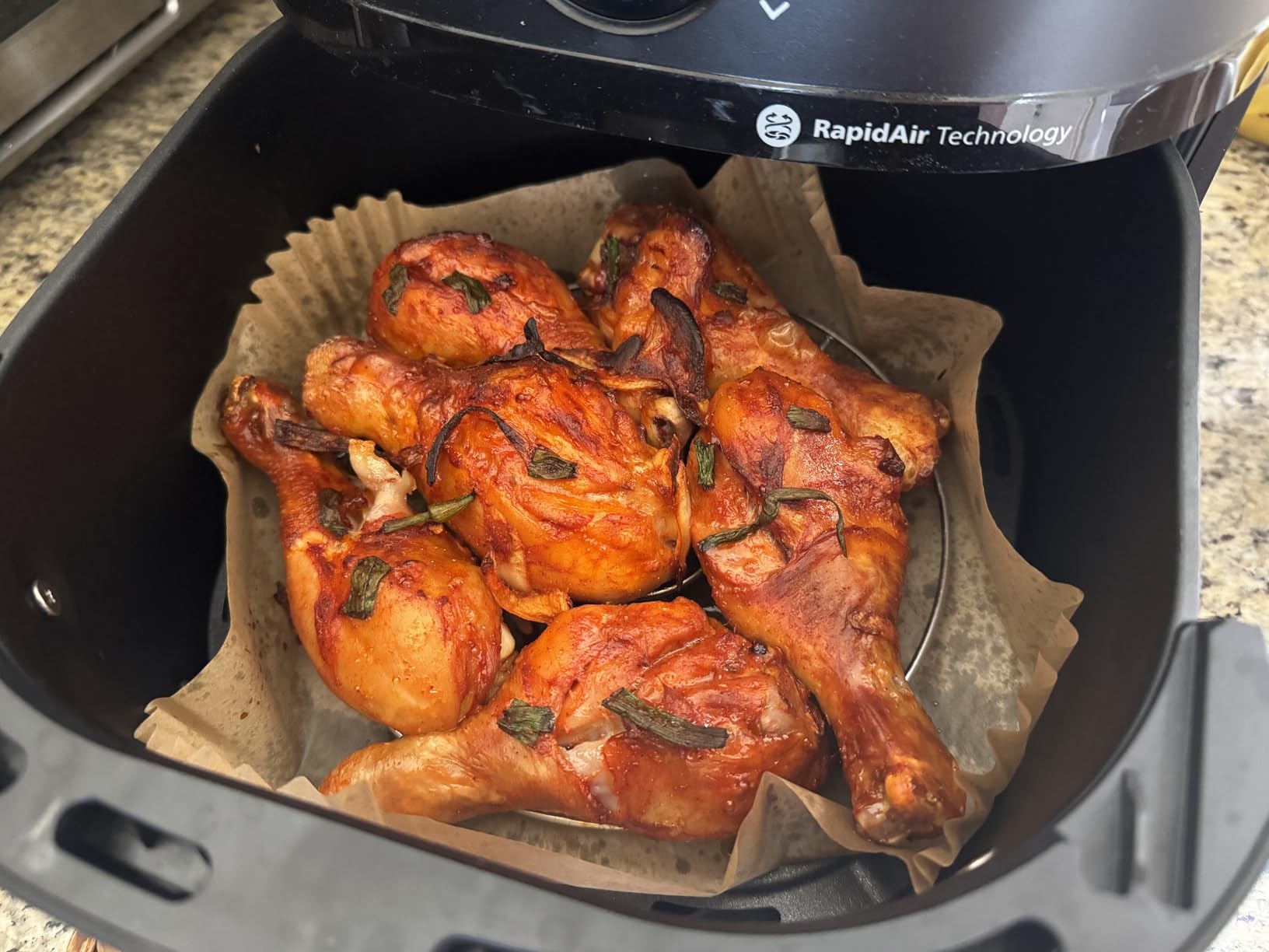 Philips 2000 Series Airfryer - RapidAir Technology, 13-in-1 Ways to Cook, 4.4QT Capacity, Healthier Meals Up to 90% Less Fat, Easy to Clean, Dishwasher Safe, Touchscreen Control, HomeID App (NA221/00) customer photo 1