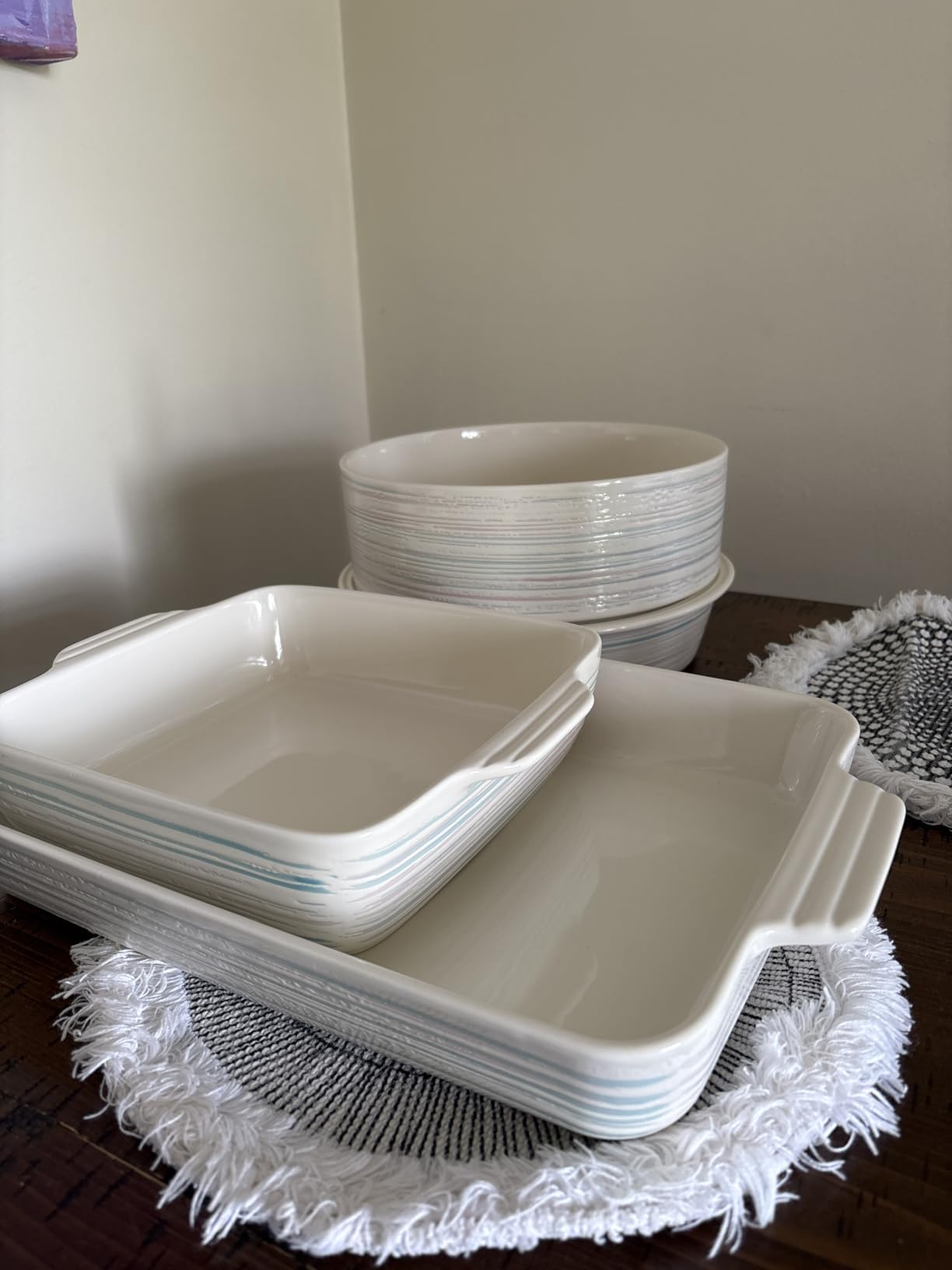 Pyrex 8-Piece, 6oz Ceramic Ramekin Bakeware Set, Nonstick Souffle Oven Pans, Bakers, For Baking, Roasting, Steaming customer photo 2