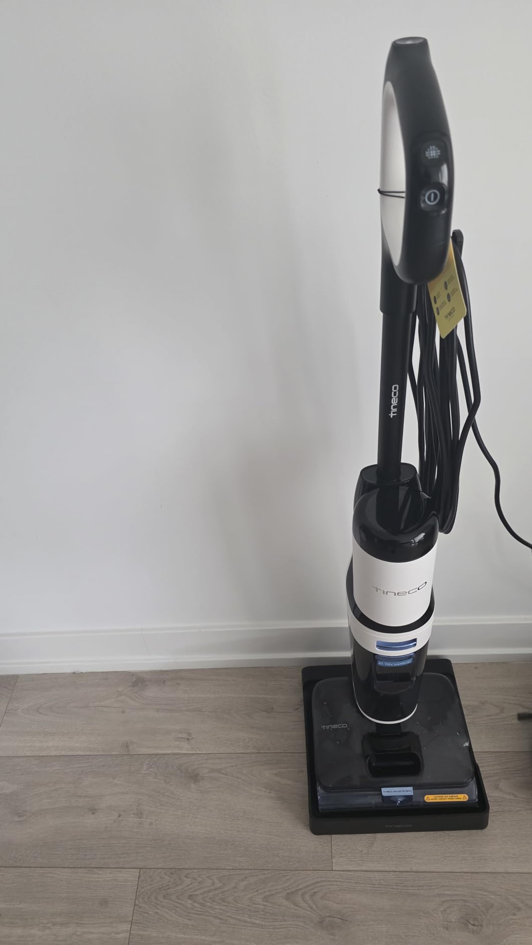 Corded 3-in-1 Wet Dry Vacuum Mop with Steam Function, FLOOR ONE S6 Stretch Steam, Tineco BoostSteam, 320 High-temp Steam Cleaning, 180 Lay-Flat, Anti-Tangle Design, One-Touch Self-Cleaning customer photo 1