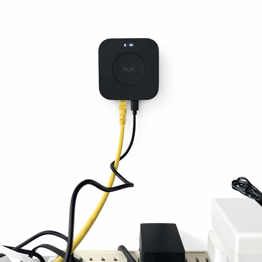 Philips Hue Bridge Pro, Smart Lighting Hub, Wireless, Advanced Encryption, Supports 150+ Lights & 50+ Accessories, Hue Bridge System Works with Apple Home, Alexa, Google, Samsung SmartThings customer photo 2