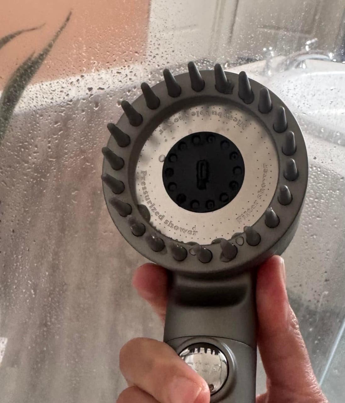 Portable Shower with Heater,8000Mah Battery Powered Portable Camping Shower with 2000W Auto-Off Heater,Outdoor Heated Camping Shower,Portable Heated Shower Pump with Larger Digital Display & 6 Spray customer photo 2