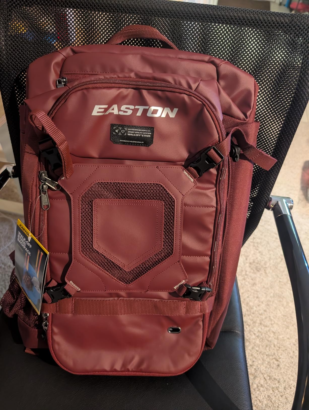 Easton Walk-Off Ethos Backpack Equipment Bag | Baseball & Softball | Multiple Colors customer photo 2