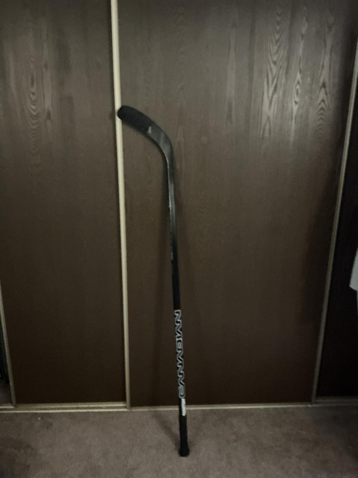 Canadian Phantom Custom 1-Piece Composite Hockey Stick - Senior | 80 Flex, P92 Curve | Black customer photo 1