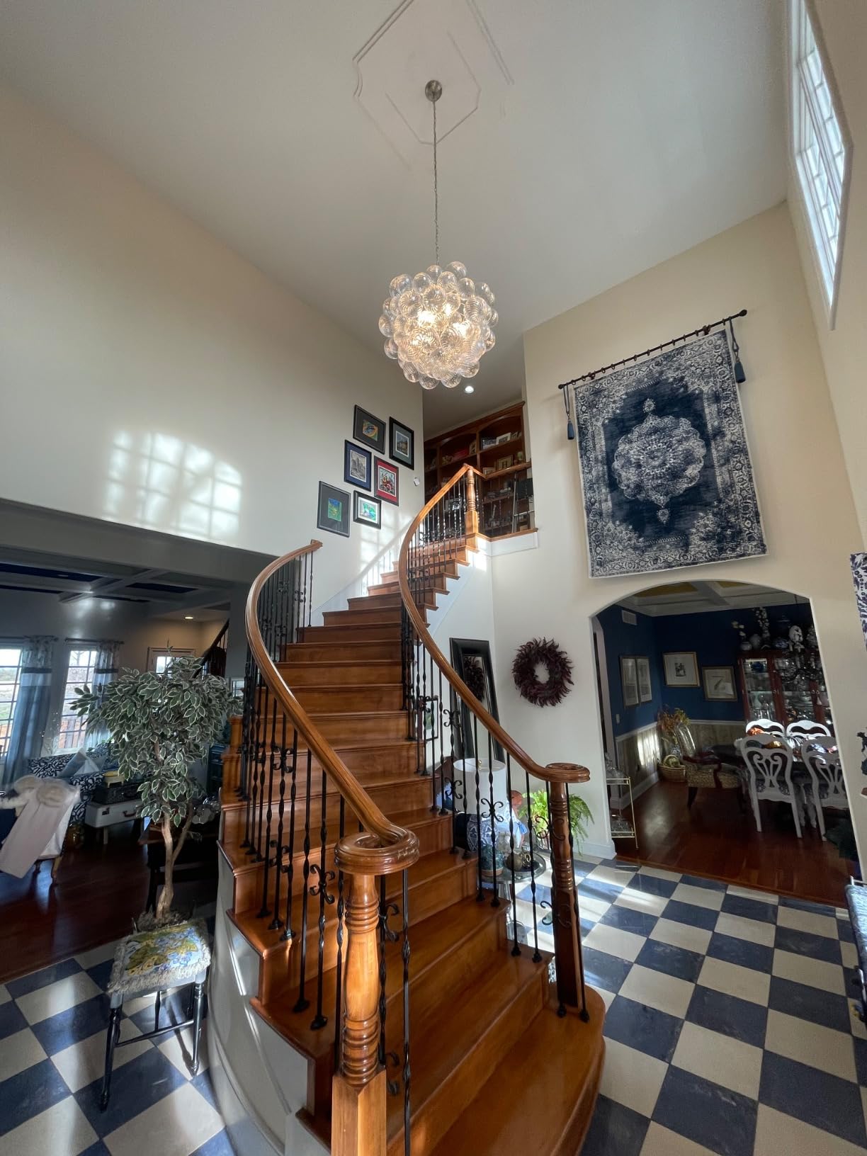 Chandelier Lift System for Heavy Fixtures, 200lbs Capacity, Residential Grade, UL Listed, ALL200 Standard Mount with 35 ft Winch Cable and Keyswitch Control customer photo 1