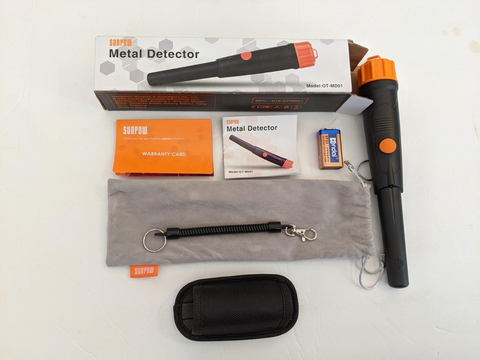 SUNPOW Professional Metal Detector for Adults - 12