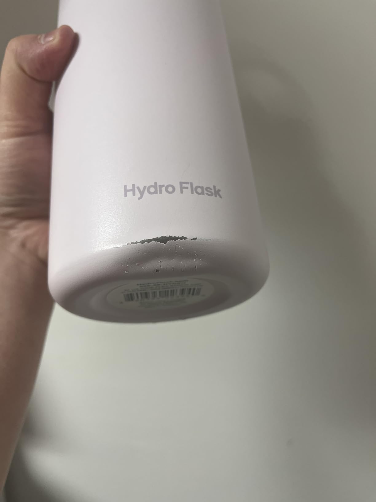 Hydro Flask Water Bottle - Insulated Stainless Steel - Wide Straw Lid, Non Spill, Leakproof in 64 Oz Harbor Blue customer photo 2