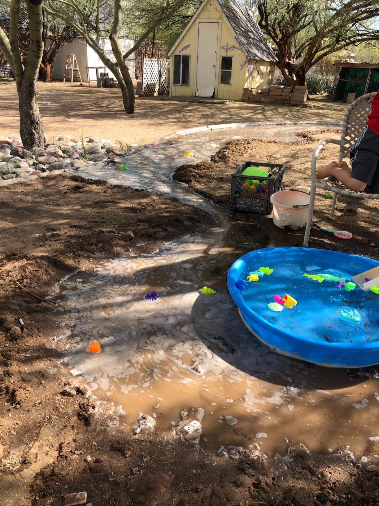 CozyBomB Water Table for Toddlers 3-5 | Outdoor Toys Water Play Table, Magnetic Fishing Toy Game, Summer Splash Pond Showers Sand Activity, Sensory Party Birthday Gift Kids Ages 4-8 9-12 customer photo 2