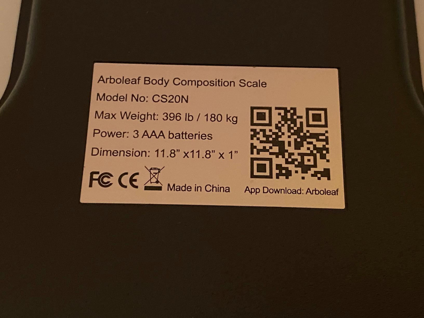 Arboleaf Smart Scale for Body Weight, 8-Electrode Dual-Frequency BIA Digital Bathroom Scale, 7-in-1 Display for BMI, Body Fat & Muscle Mass, 50+ Metrics in App customer photo 1
