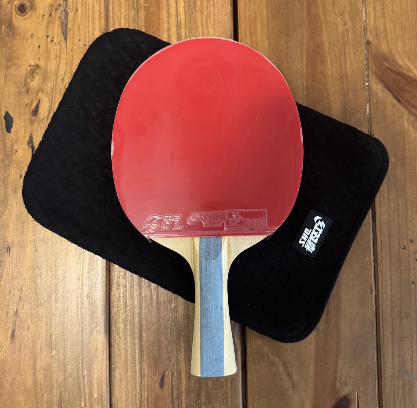 DHS Performance-Level Table Tennis Racket Professional Ping Pong Paddles with Hurricane Rubbers, Ideal for Advanced Offensive Players & Loop Control customer photo 1