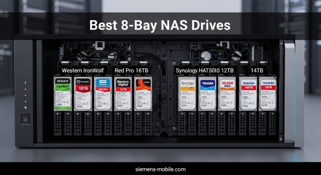 Best 8-Bay NAS Drives