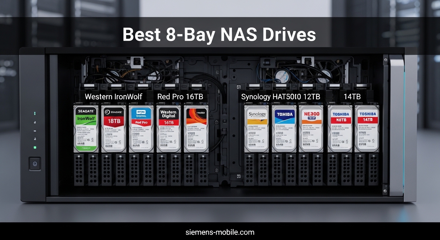 Best 8-Bay NAS Drives
