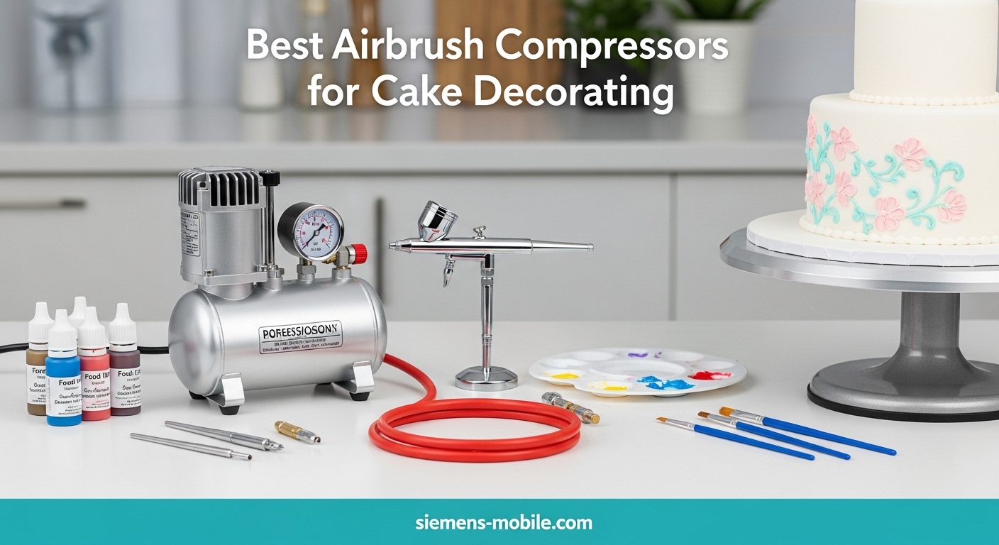 Best Airbrush Compressors for Cake Decorating