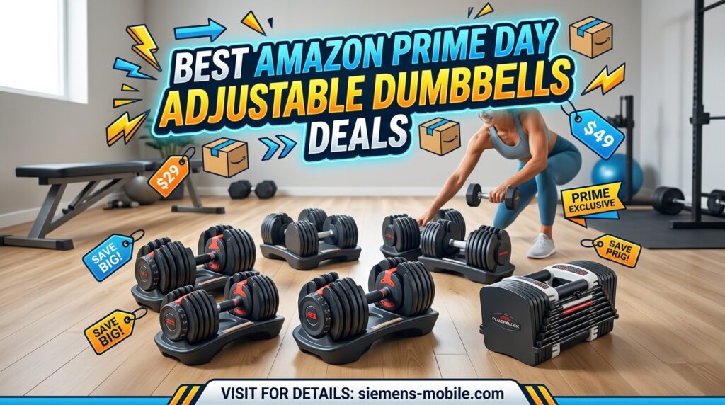 Best Amazon Prime Day Adjustable Dumbbell Deals