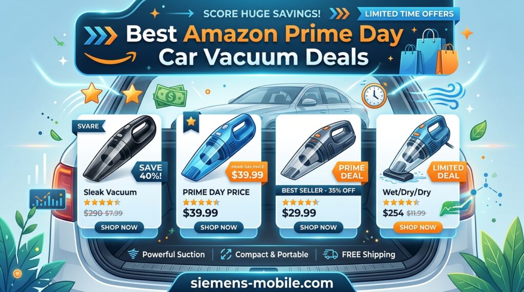 Best Amazon Prime Day Car Vacuum Deals