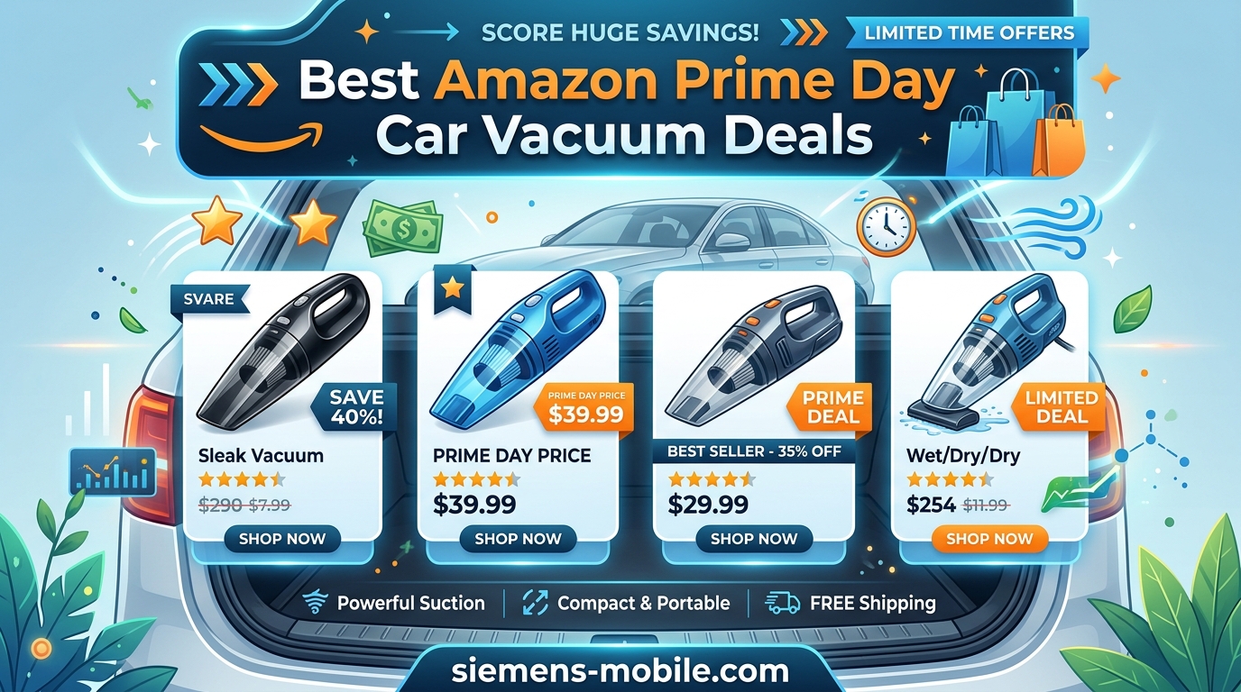 Best Amazon Prime Day Car Vacuum Deals
