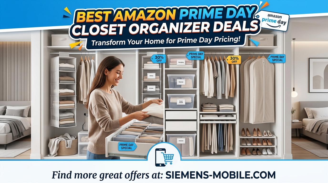 Best Amazon Prime Day Closet Organizer Deals