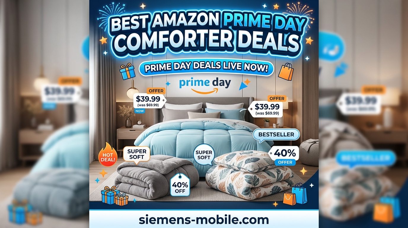 Best Amazon Prime Day Comforter Deals