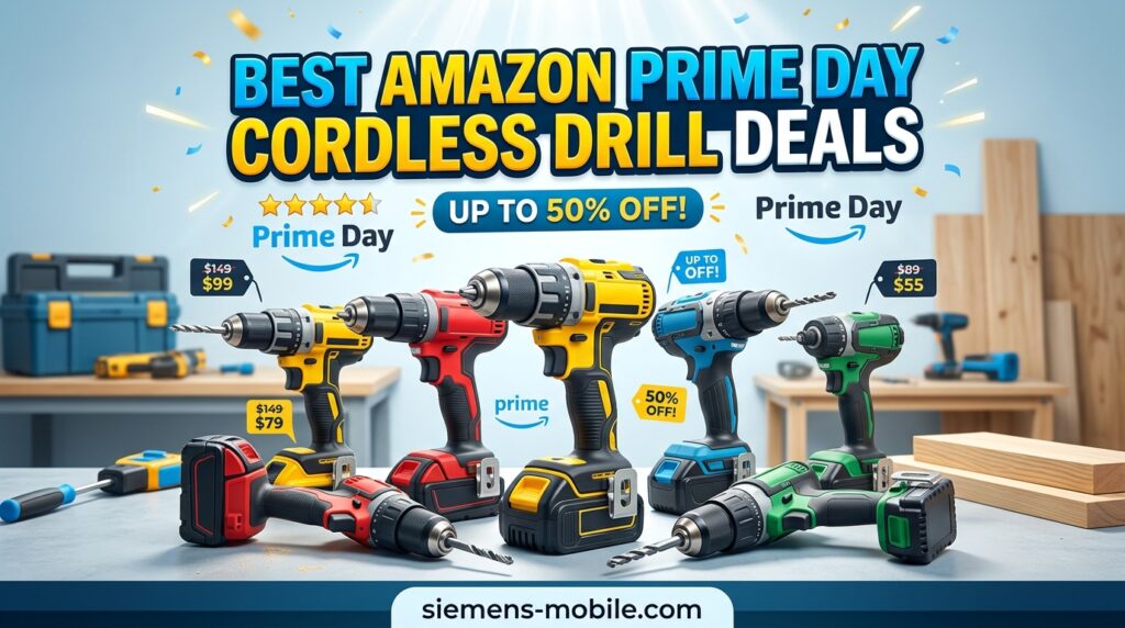 Best Amazon Prime Day Cordless Drill Deals