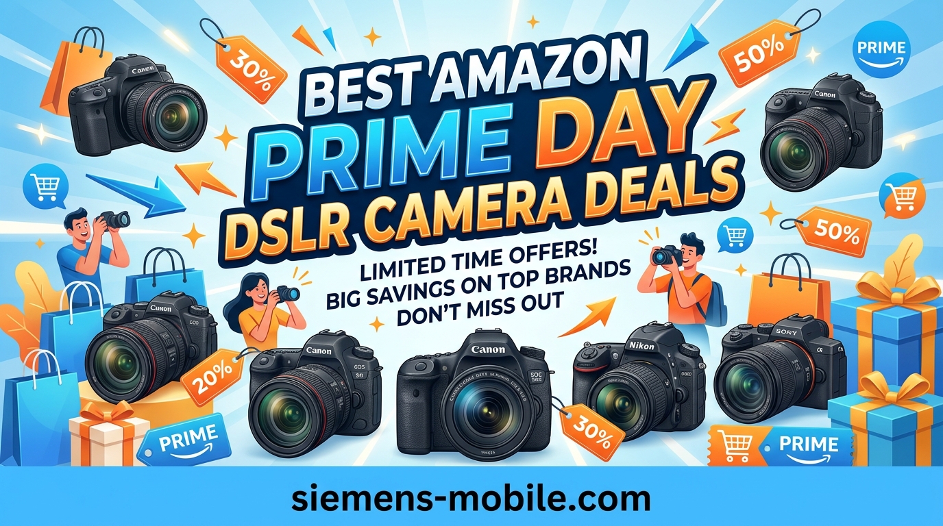Best Amazon Prime Day DSLR Camera Deals