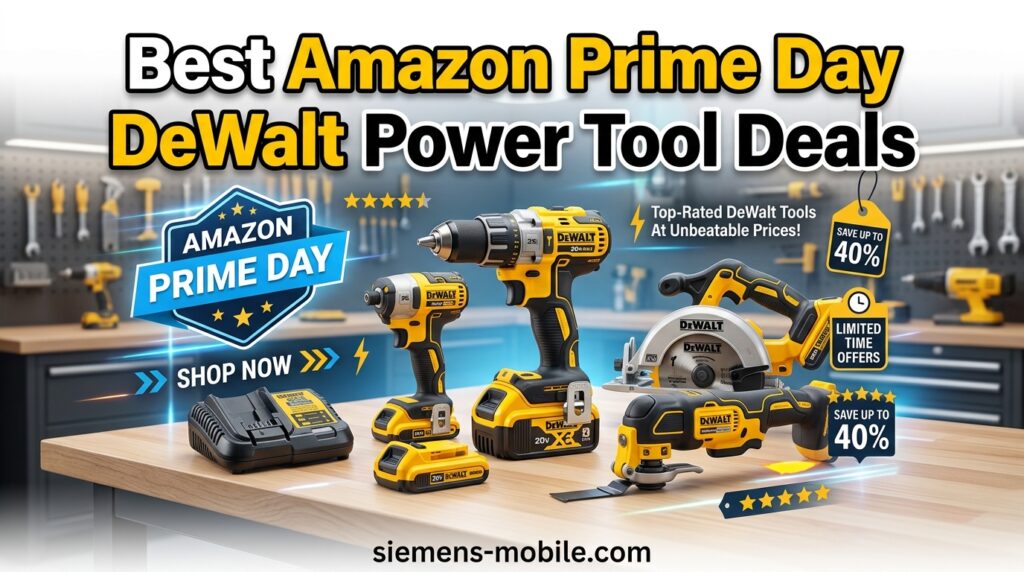 Best Amazon Prime Day DeWalt Power Tool Deals