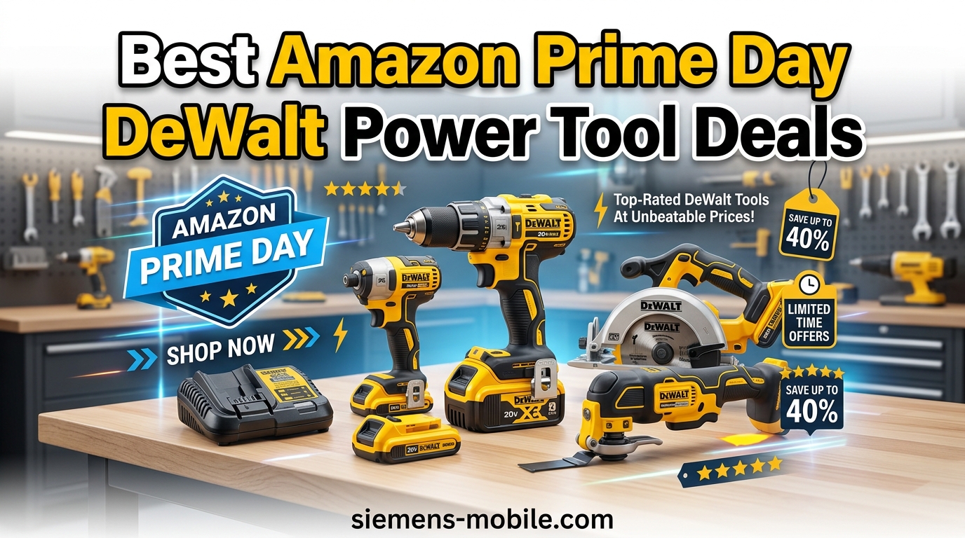 Best Amazon Prime Day DeWalt Power Tool Deals