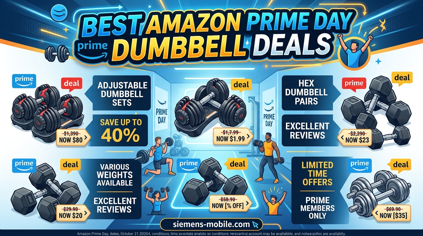 Best Amazon Prime Day Dumbbell Deals