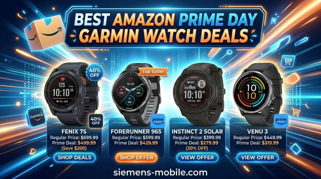 Best Amazon Prime Day Garmin Watch Deals