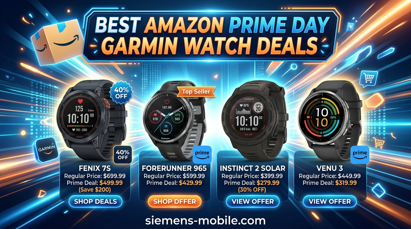 Best Amazon Prime Day Garmin Watch Deals