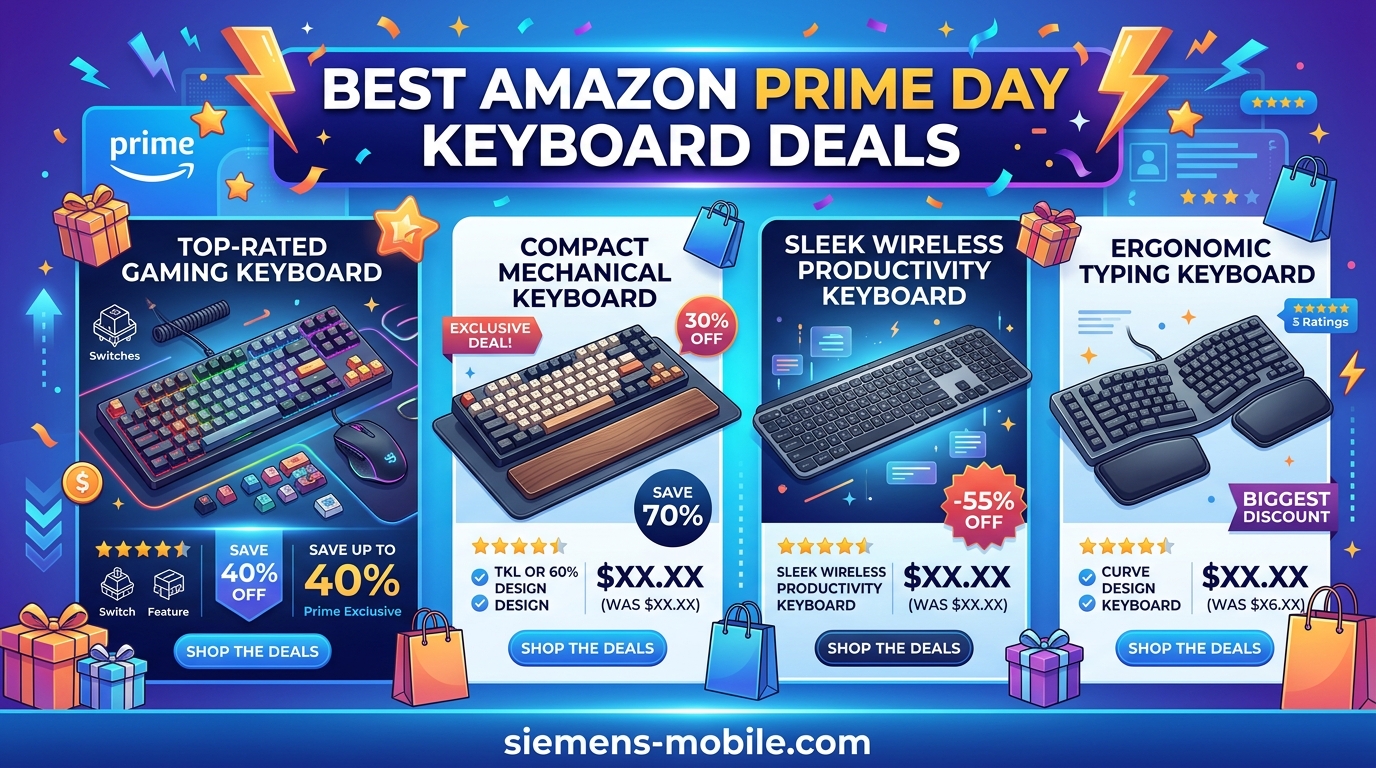 Best Amazon Prime Day Keyboard Deals