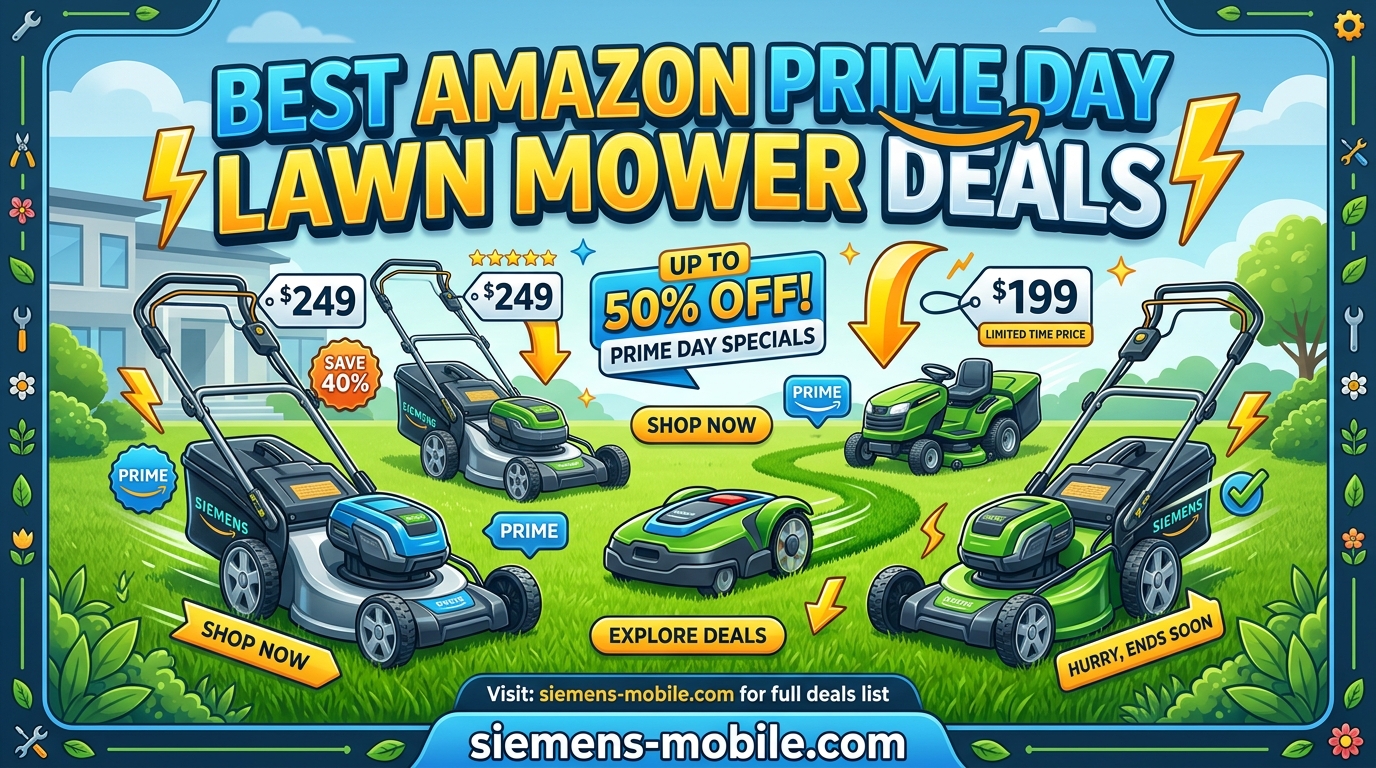Best Amazon Prime Day Lawn Mower Deals