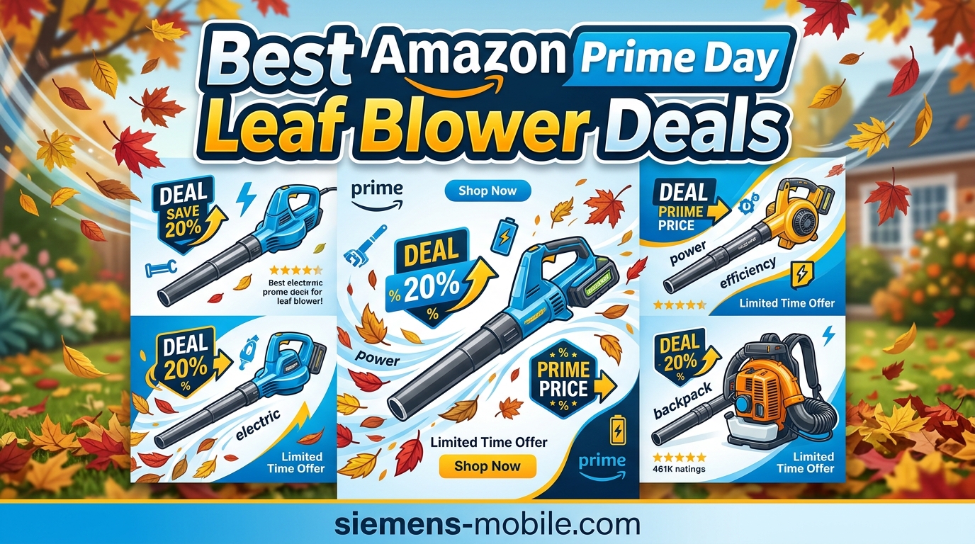 Best Amazon Prime Day Leaf Blower Deals