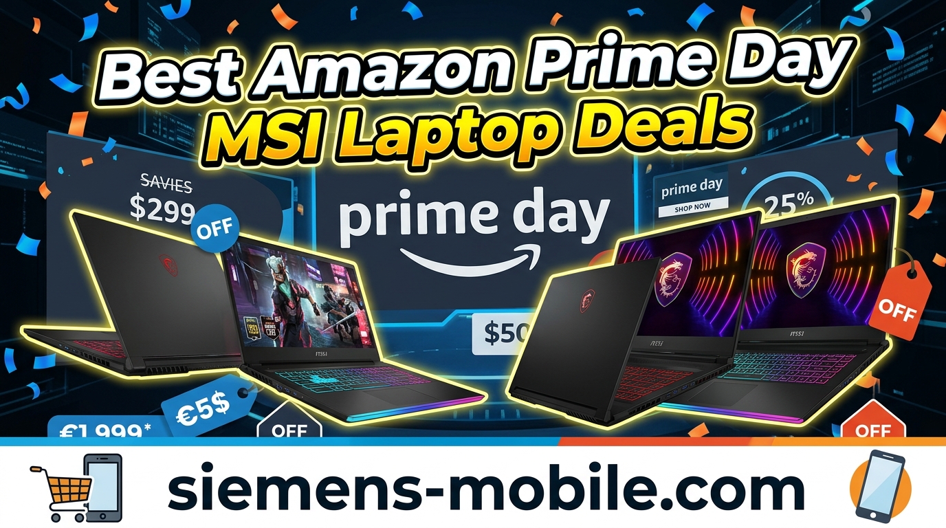 Best Amazon Prime Day MSI Laptop Deals