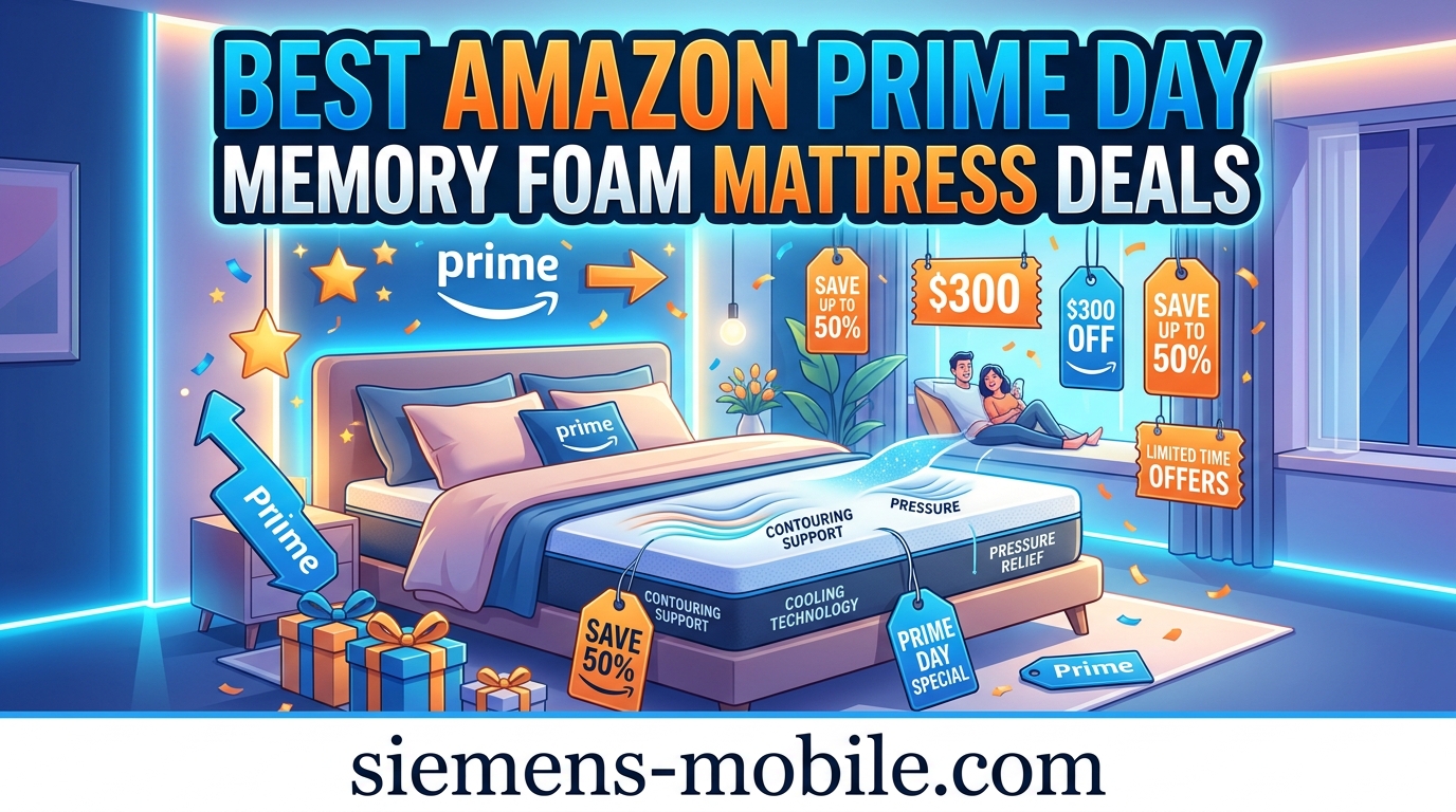 Best Amazon Prime Day Memory Foam Mattress Deals