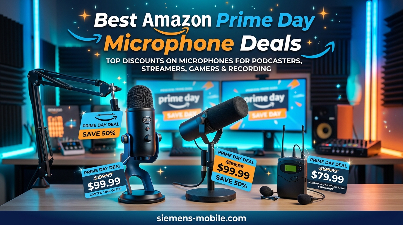 Best Amazon Prime Day Microphone Deals