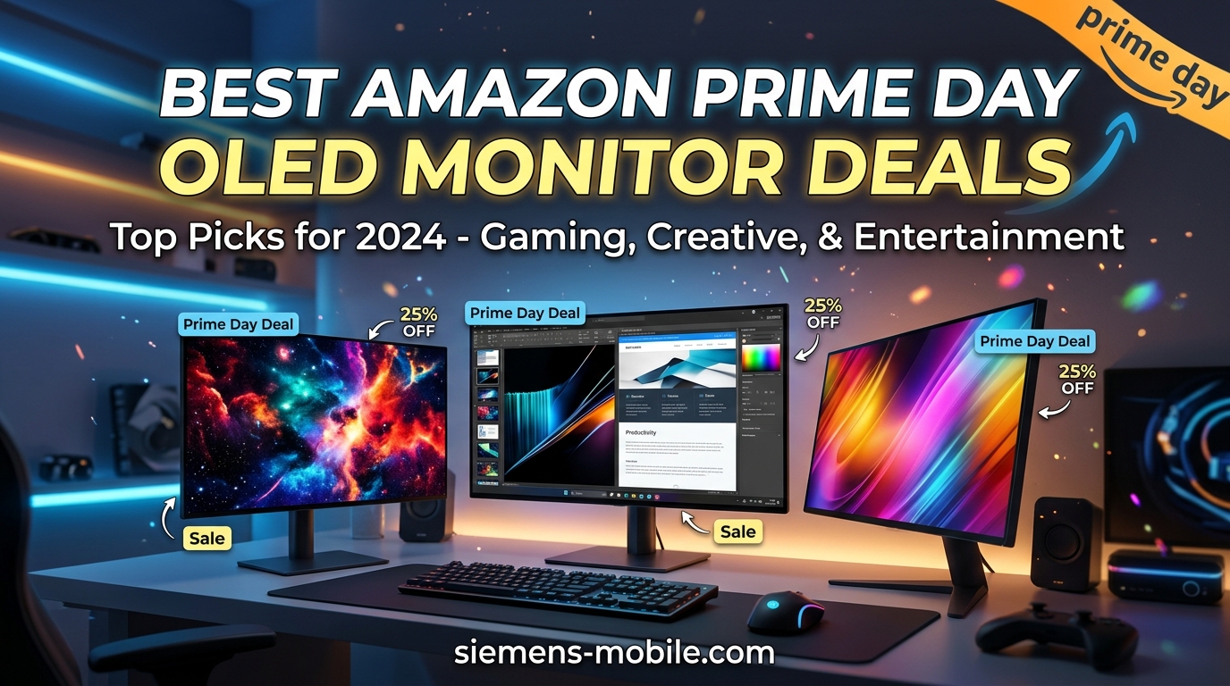 Best Amazon Prime Day OLED Monitor Deals