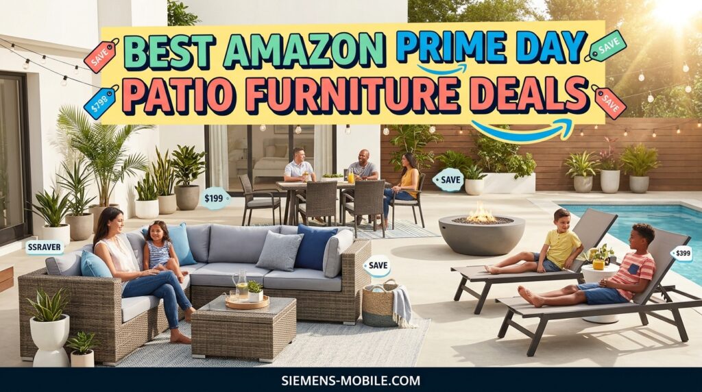 Best Amazon Prime Day Patio Furniture Deals